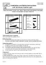 Предварительный просмотр 1 страницы lap 48429 Installation And Safety Instructions