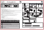 Preview for 2 page of lap BF3-1L12NC Instruction Manual