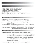 Preview for 3 page of LAPCARE STORM LBS-999 User Manual