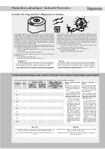 Preview for 5 page of lapesa CORAL VITRO CV-80-M1S Installation And Usage Instructions