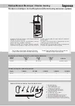 Preview for 6 page of lapesa CORAL VITRO CV-80-M1S Installation And Usage Instructions