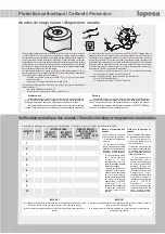 Предварительный просмотр 5 страницы lapesa CORAL VITRO CV200M1 Installation And Usage Instructions