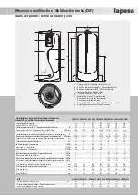 Предварительный просмотр 7 страницы lapesa GX6 P300 Installation And Usage Instructions