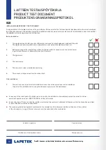 Preview for 14 page of Lapetek 57014 Installation And User Manual