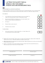 Preview for 12 page of Lapetek 57040 Installation And User Manual