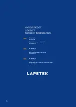 Предварительный просмотр 16 страницы Lapetek JONA SLIM-V 90 Installation And User Manual