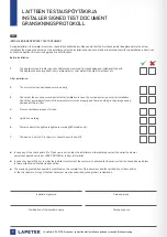 Preview for 16 page of Lapetek JONA SLIM X2 60 Installation And User Manual