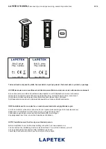 Preview for 1 page of Lapetek TOWER-3 Assembling Instructions