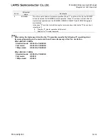 Preview for 467 page of LAPIS Semiconductor ML62Q1000 Series User Manual