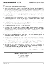 Предварительный просмотр 2 страницы LAPIS Semiconductor ML62Q1347 User Manual