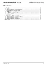 Предварительный просмотр 3 страницы LAPIS Semiconductor ML62Q1347 User Manual