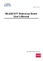 LAPIS Semiconductor ML62Q1577 User Manual предпросмотр