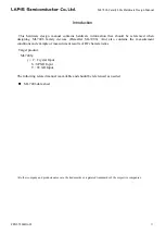 Preview for 4 page of LAPIS Semiconductor ML7406 Hardware Design Manual