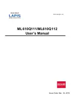 Lapis ML610Q111 User Manual preview