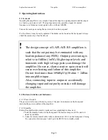 Preview for 8 page of LAPLACE INSTRUMENTS RF0250 User Manual