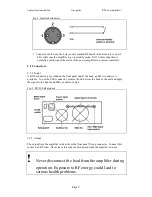 Preview for 9 page of LAPLACE INSTRUMENTS RF0250 User Manual