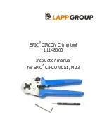 Preview for 1 page of Lapp Group EPIC CIRCON  LS1/M23 Instruction Manual