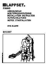 Preview for 10 page of LAPPSET Finno BEE TOWER Installation Instructions Manual