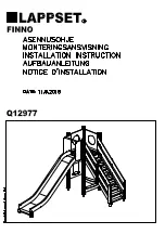 Предварительный просмотр 15 страницы LAPPSET Finno Installation Instructions Manual