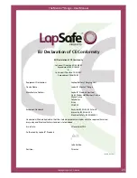 Preview for 23 page of LapSafe ChargeLine 5 User Manual