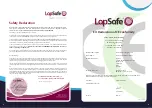 Предварительный просмотр 8 страницы LapSafe ClassBuddy Trolley User Manual