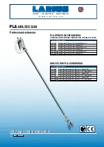 Larius AIRLESS PLA K11435 Manual preview