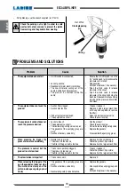 Preview for 20 page of Larius Excalibur Liner Operating And Maintenance Instruction Manual