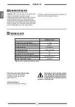 Preview for 4 page of Larius GHIBLI 24:1 DE Operating And Maintenance Instruction Manual