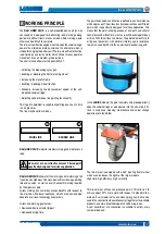 Предварительный просмотр 9 страницы Larius MIRO LINER PLUS HAND PUSH Operating And Maintenance Instruction Manual