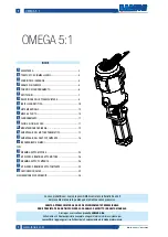 Предварительный просмотр 2 страницы Larius OMEGA 5:1 Manual