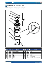 Предварительный просмотр 39 страницы Larius Zeus Liner 25L Operating And Maintenance Instruction Manual