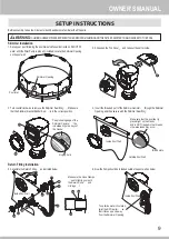 Preview for 9 page of Lark SKIMMERPLUS SFX330 Owner'S Manual