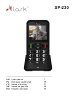 Lark SP-230 User Manual предпросмотр