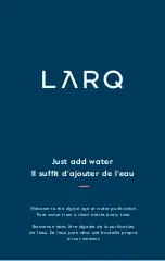 LARQ Bottle Movement Online Manual preview