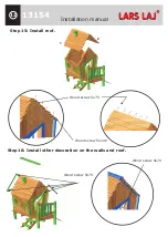 Предварительный просмотр 12 страницы LARS LAJ Britta's Playhouse Manual