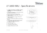 Предварительный просмотр 3 страницы Lars Thrane LT-1000 NRU Installation Manual