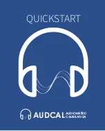 Предварительный просмотр 1 страницы Larson Davis AudCal Quick Start Manual