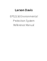 Предварительный просмотр 2 страницы Larson Davis EPS2116 Reference Manual