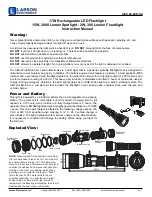 Preview for 1 page of Larson Electronics AEX-20-LED-SA Instruction Manual