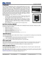 Preview for 3 page of Larson Electronics BLG-LED-4REX-GRN Instruction Manual