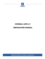 Preview for 1 page of Larson Electronics EMGBALL-LED1-LV Instruction Manual