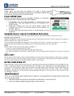 Предварительный просмотр 2 страницы Larson Electronics EPEXC-1C-10.3-GFI-50C-BCE Instruction Manual
