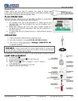 Предварительный просмотр 3 страницы Larson Electronics EPL-120-150-EPP Instruction Manual