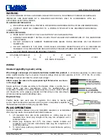 Preview for 2 page of Larson Electronics EPL-16BS-1X150LED-25 Instruction Manual