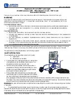 Preview for 1 page of Larson Electronics EPL-16C-1MLED Instruction Manual