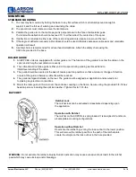 Предварительный просмотр 3 страницы Larson Electronics EPL-20W-HID-X12V-25-HR Instruction Manual