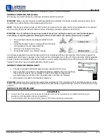 Предварительный просмотр 3 страницы Larson Electronics EPL-48-2L Instruction Manual