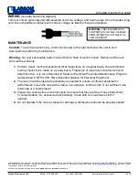 Preview for 2 page of Larson Electronics EPL-AMB-150LED-150-140DB Manual