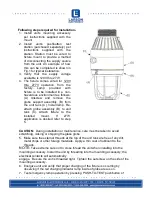 Предварительный просмотр 2 страницы Larson Electronics EPL-EMG-CM-42W Operation