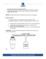 Предварительный просмотр 3 страницы Larson Electronics EPL-EMG-CM-42W Operation